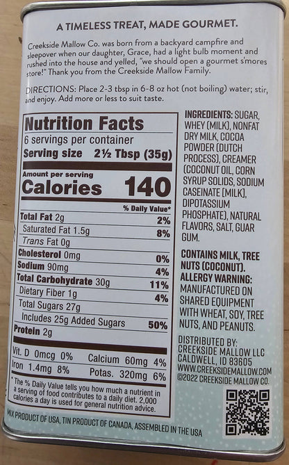 Double Chocolate Hot Chocolate Mix