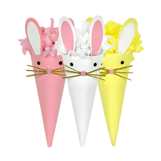 Easter Surprize Bunny Cone - 3 Color Options