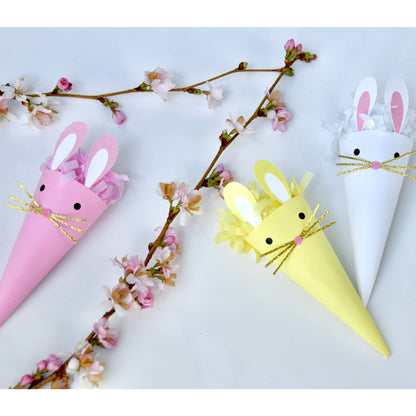 Easter Surprize Bunny Cone - 3 Color Options