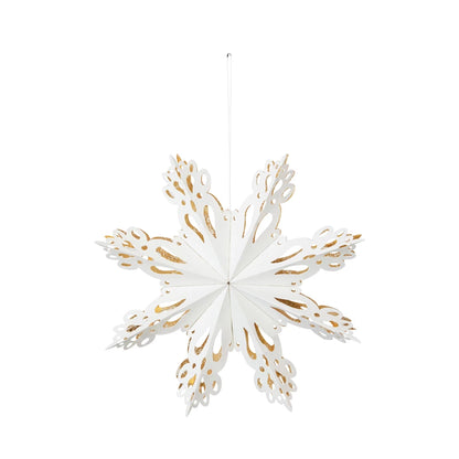 Paper Snowflake Hanging Ornament - 25"