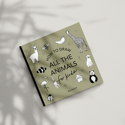 Mini All the Animals: How to Draw Books for Kids