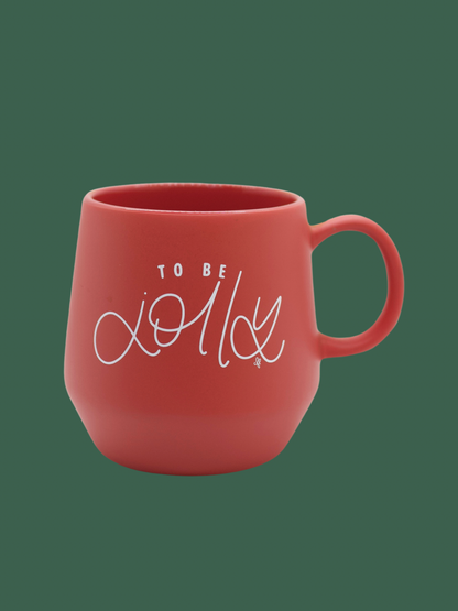 Tis the Season, To be Jolly Red Mug