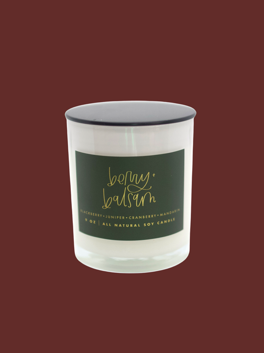 Berry + Balsam Candle