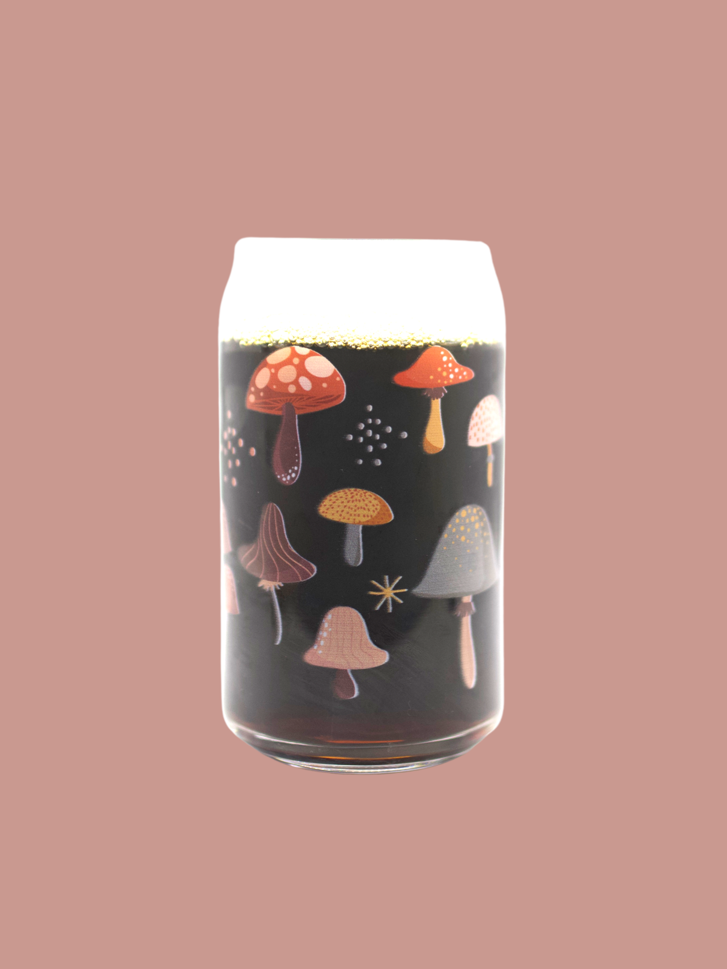 Mushroom Can Glass
