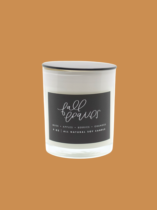 Fall Leaves 9oz Candle