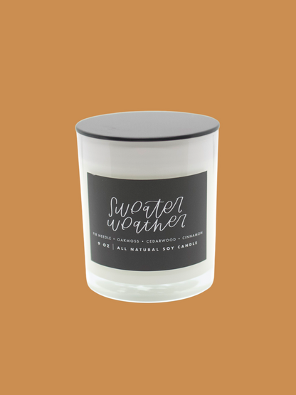 Sweater Weather 9oz Candle