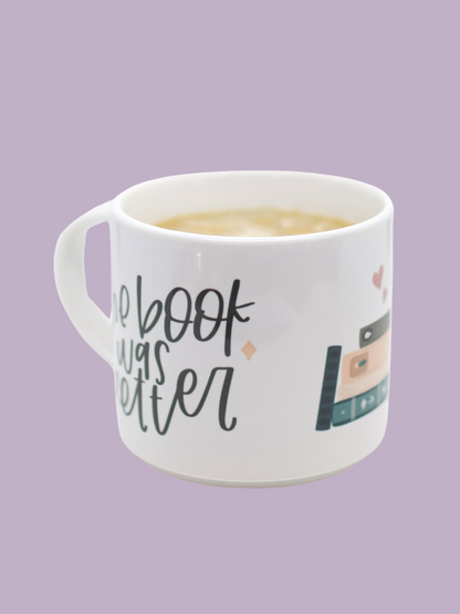 The Book Was Better Mug