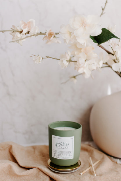 Peony Candle