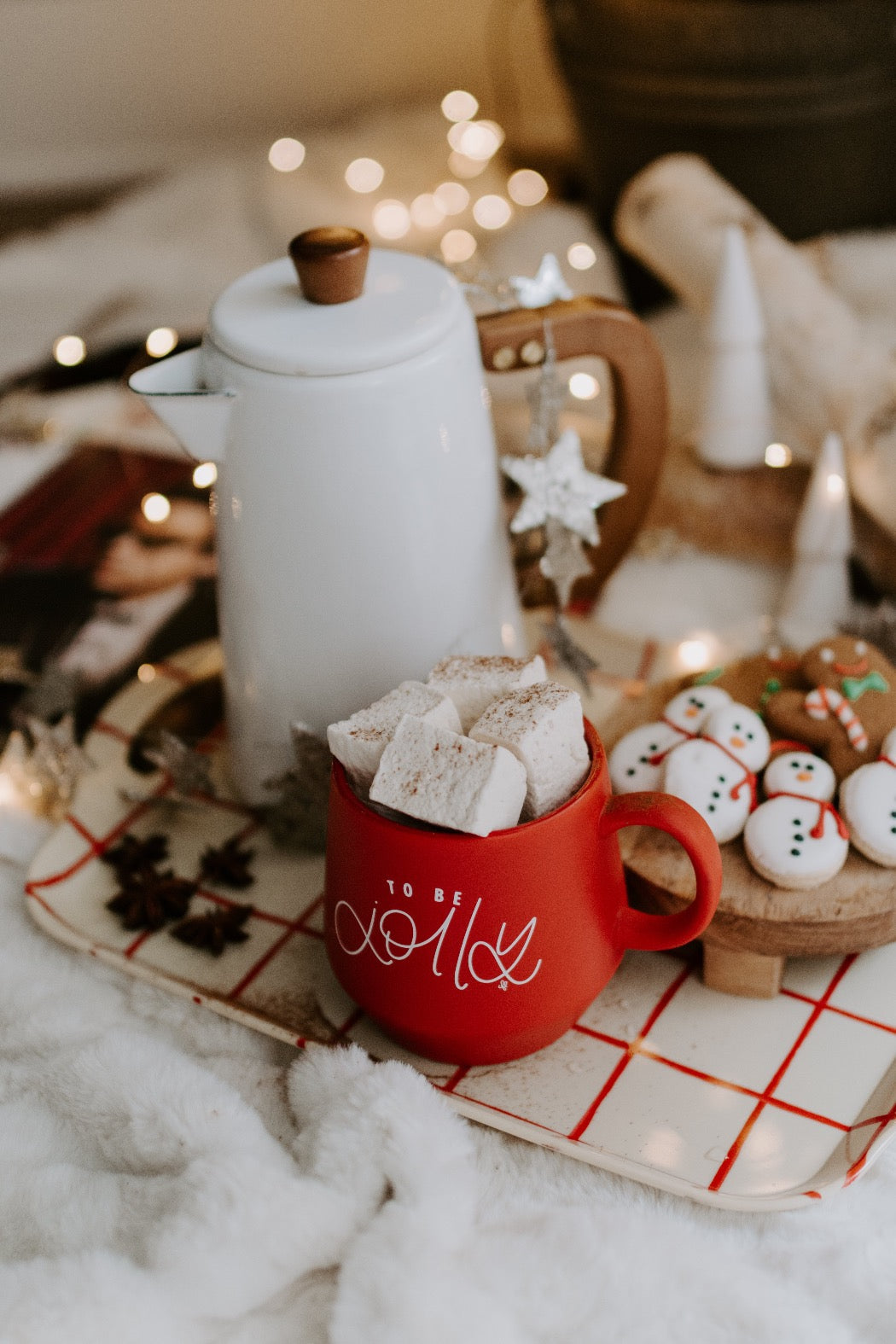 IMPERFECT Tis the Season, To be Jolly Red Mug