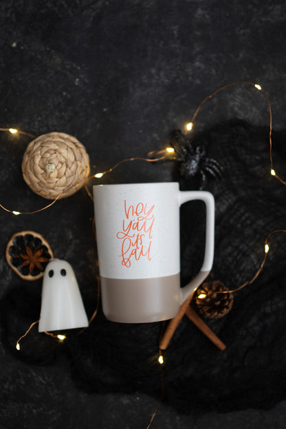 IMPERFECT Hey Y'all It's Fall Mug - NEW