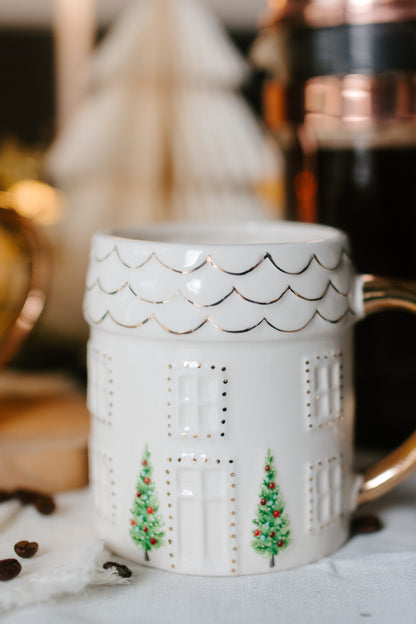 IMPERFECT Christmas Gold House Mug, 2 Styles