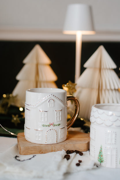 IMPERFECT Christmas Gold House Mug, 2 Styles