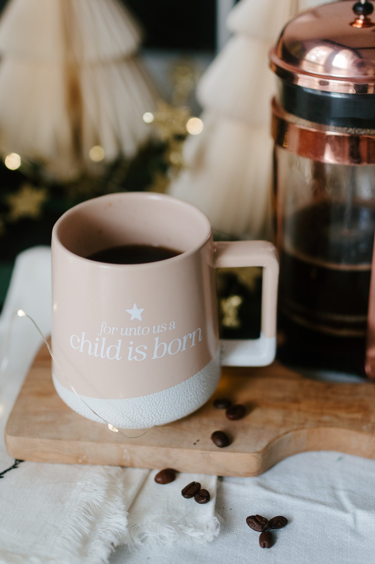 For Unto Us, A Child is Born Mug