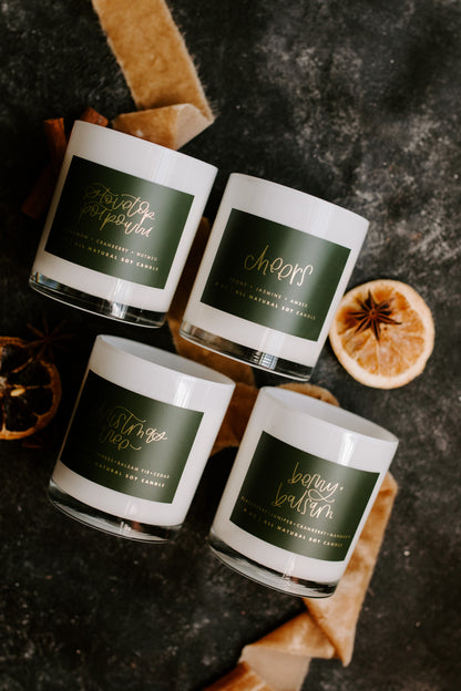 Holiday Candle Full Set - 4 Scents