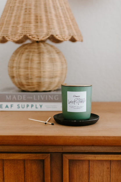 Bookstore Candle