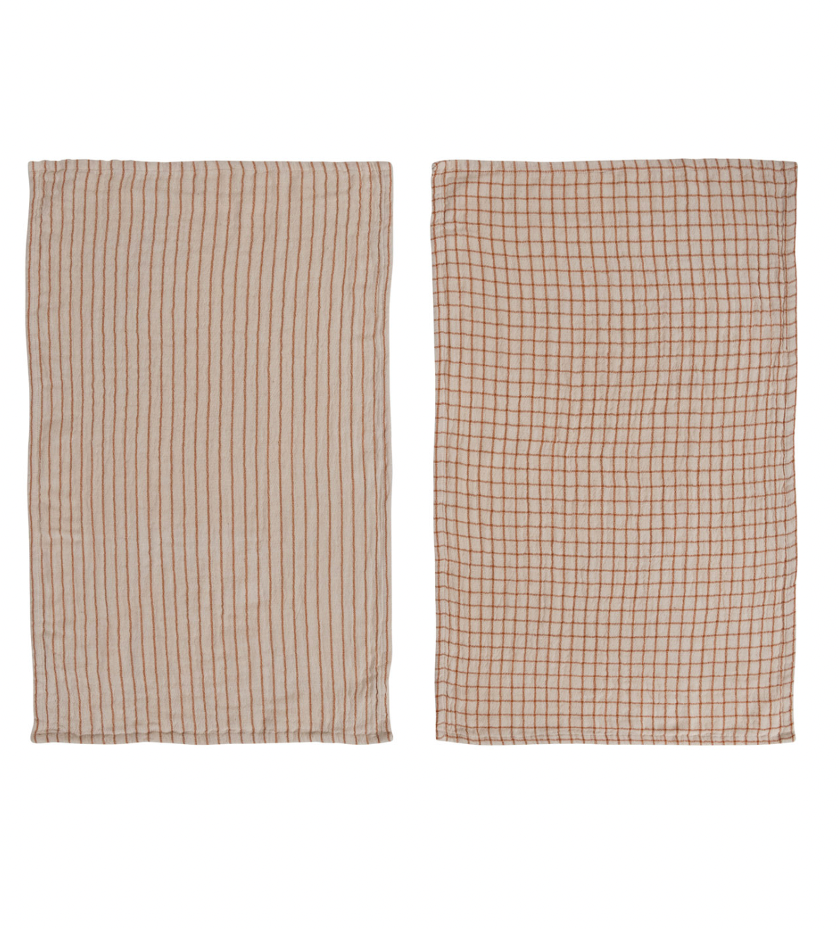 Double Cloth Cotton Tea Towel - 2 Styles