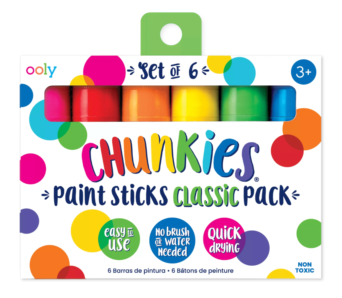 Chunkies Paint Sticks - Classic Pack - Set of 6