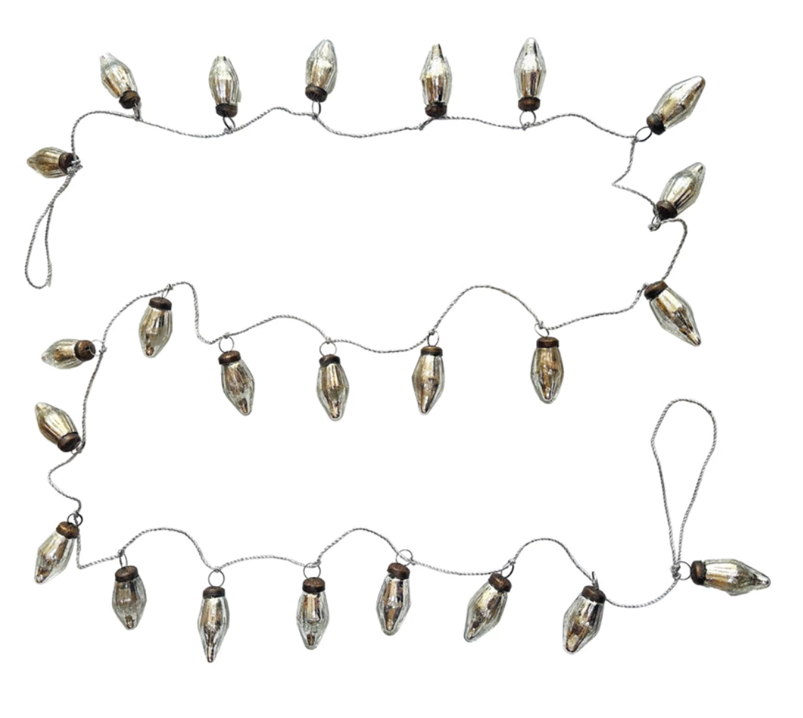 72" Mercury Glass Garland