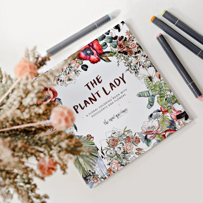 Plant Lady - Coloring Book