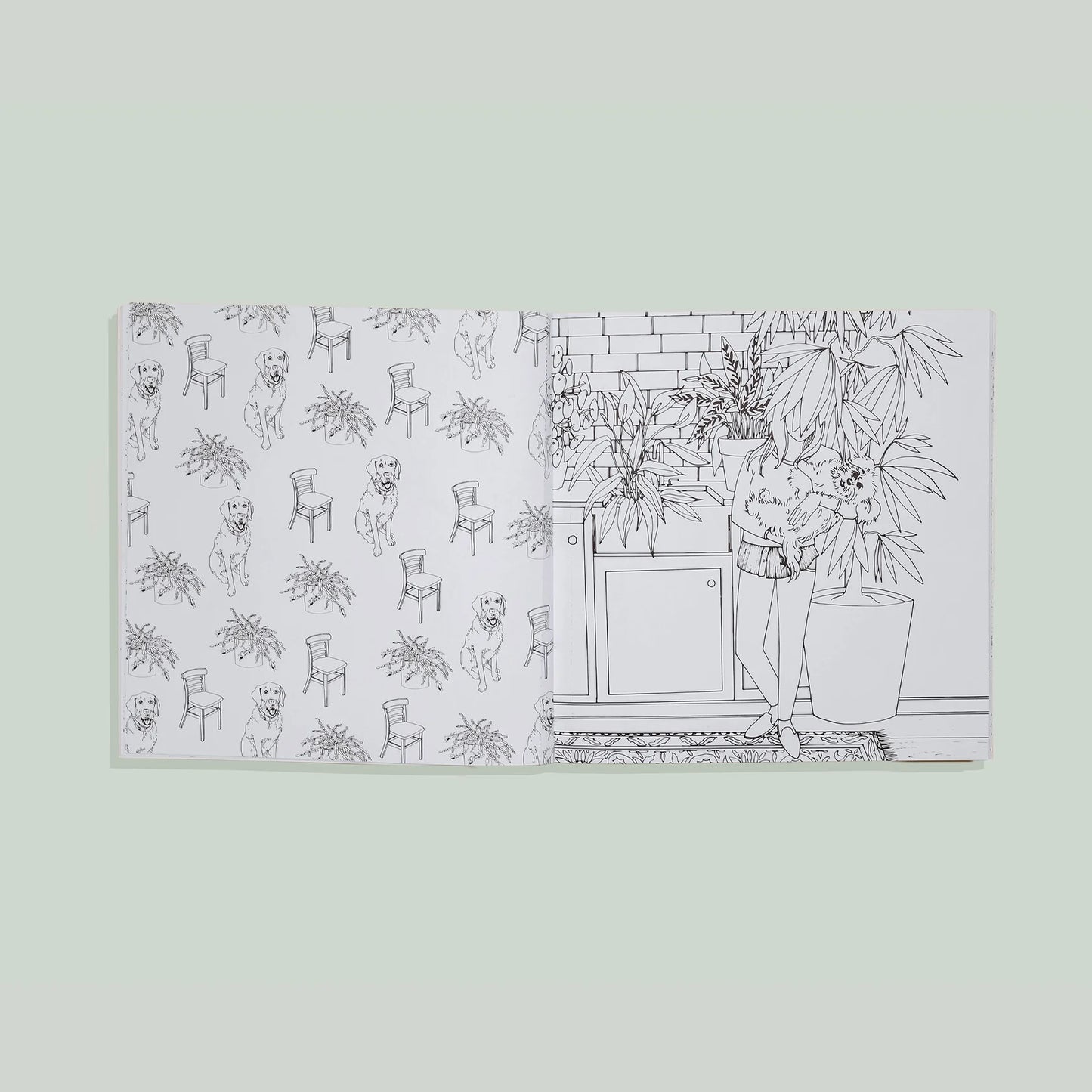 Plant Lady - Coloring Book