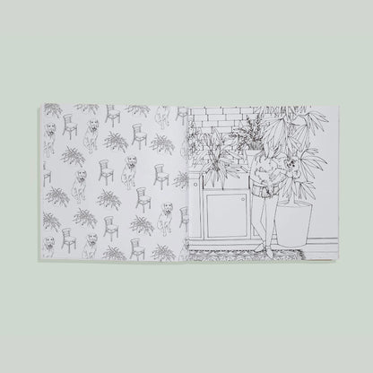 Plant Lady - Coloring Book