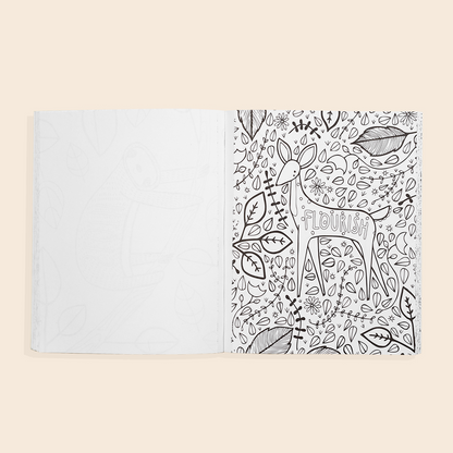 Together: A Mommy + Me Coloring Book