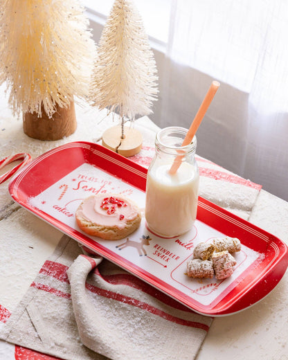 Treats for Santa Tray - Red