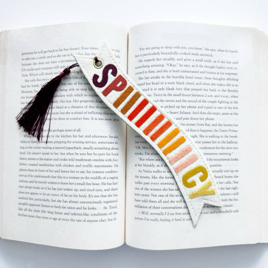 Spicy Felt Bookmark