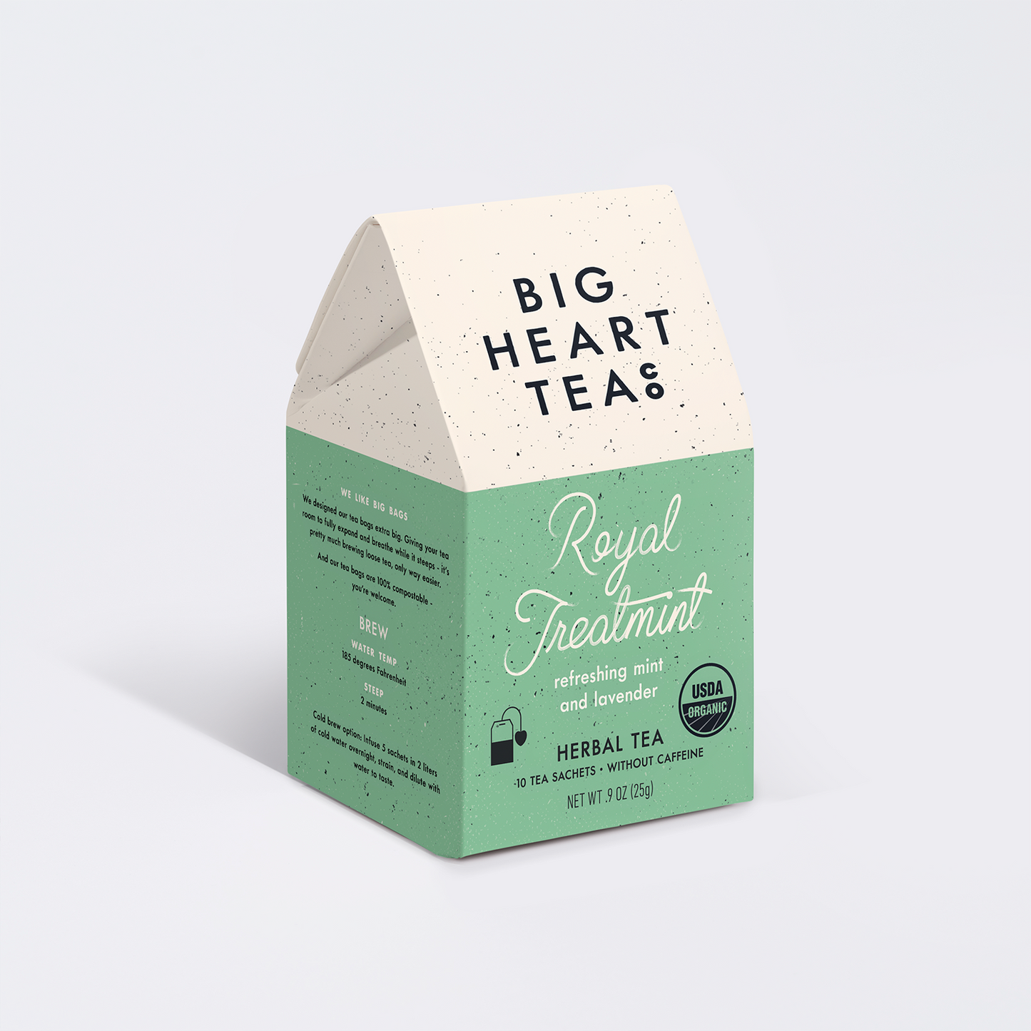 Big Heart Teas Royal Treatmint tea box 
