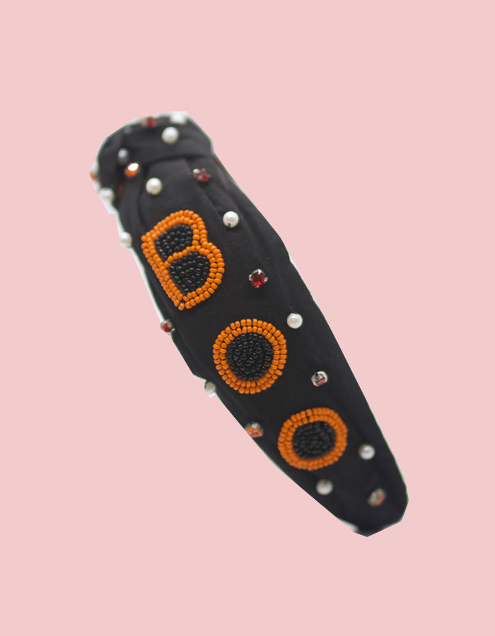 Beaded Headband - Fall + Halloween Style