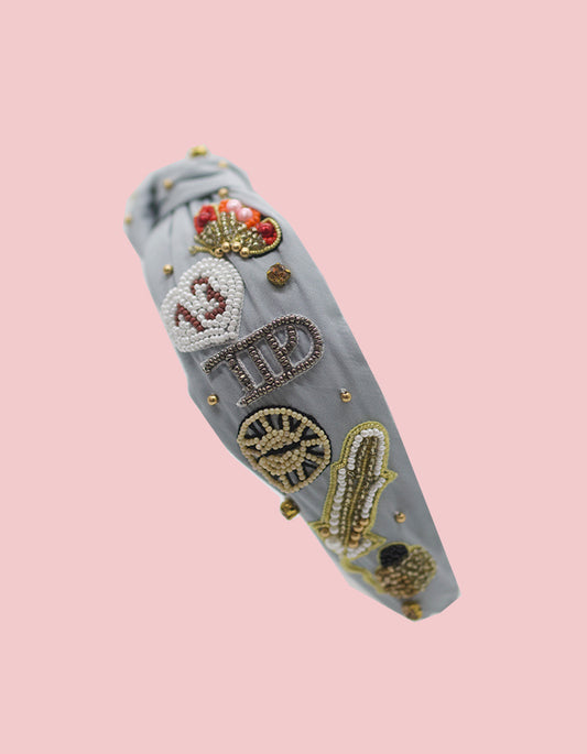 Taylor Swift inspired 'TTPD' beaded headband