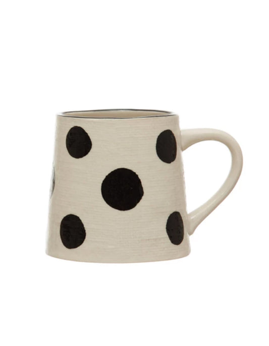 Sips & Stripes Linen Textured Mugs, 2 Styles