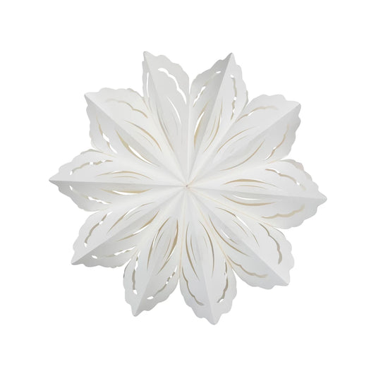 Paper Snowflake Hanging Ornament - 25"