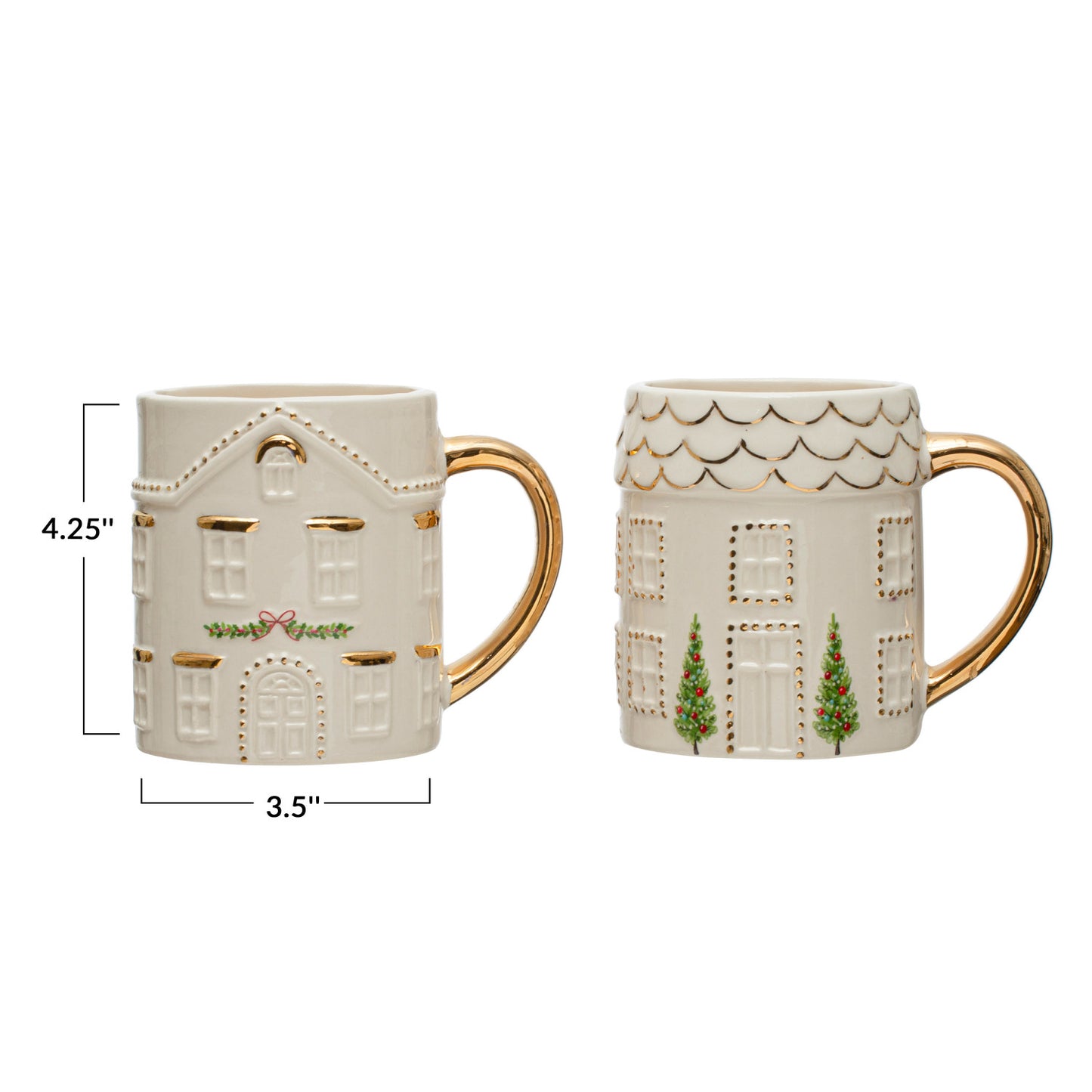 IMPERFECT Christmas Gold House Mug, 2 Styles