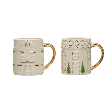 IMPERFECT Christmas Gold House Mug, 2 Styles