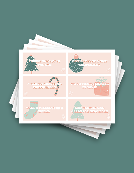 Acts of Kindness Advent Calendar Printable - Free Download!