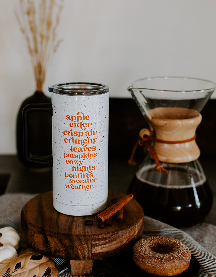 Fall Favorites Travel Mug