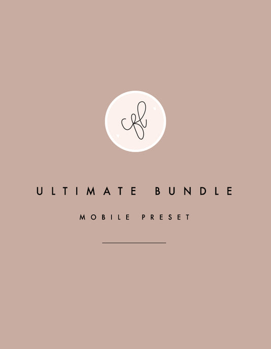 Mobile Presets - Ultimate Bundle - Chalkfulloflove
