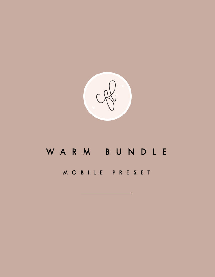Mobile Presets - Warm Bundle - Chalkfulloflove