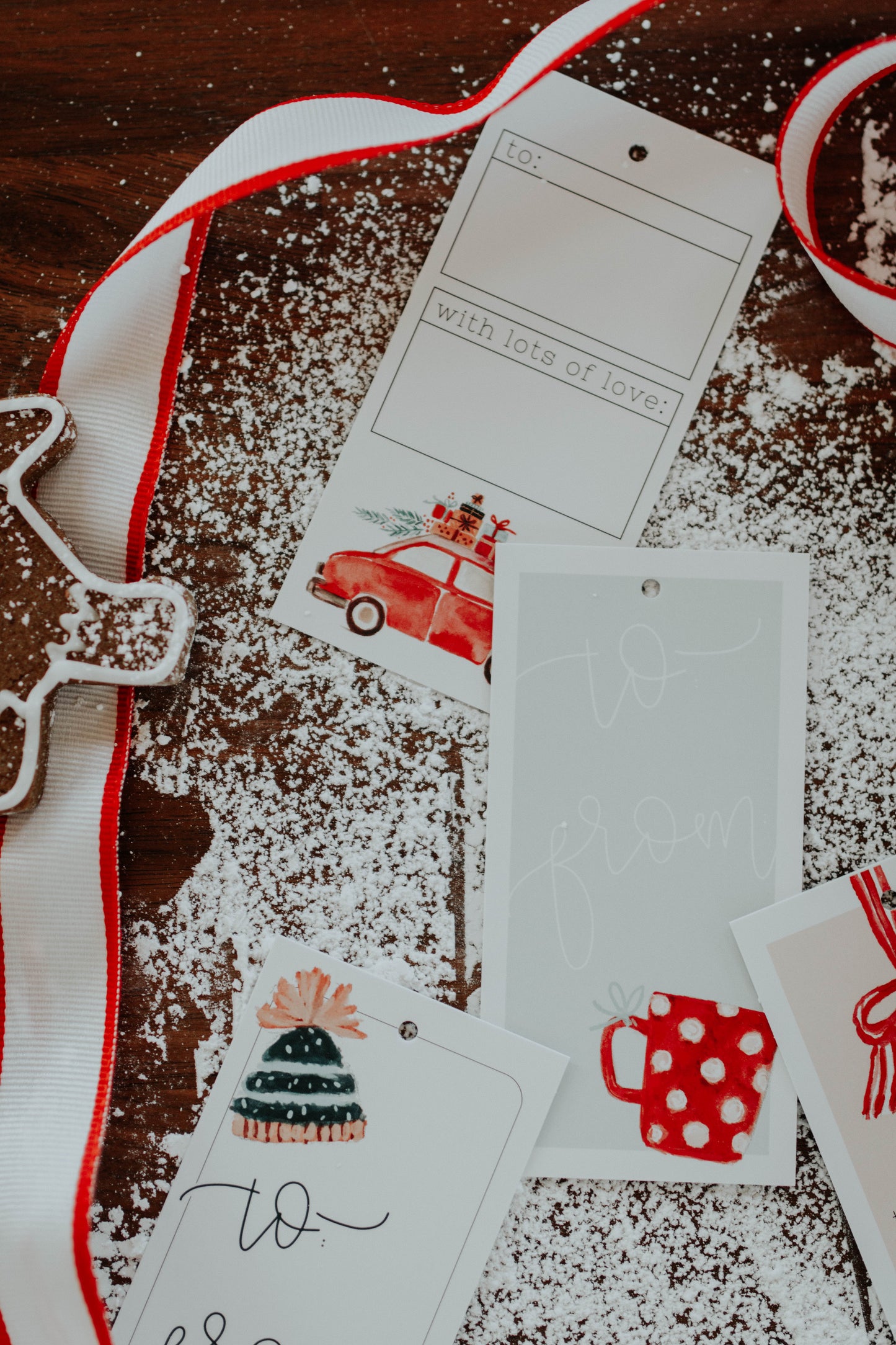 Christmas Gift Tags - Chalkfulloflove