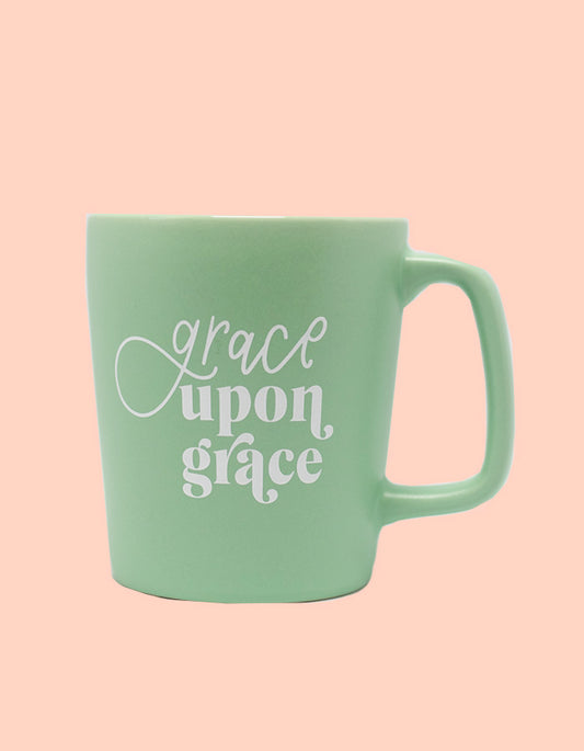 Grace Upon Grace Mug - Chalkfulloflove