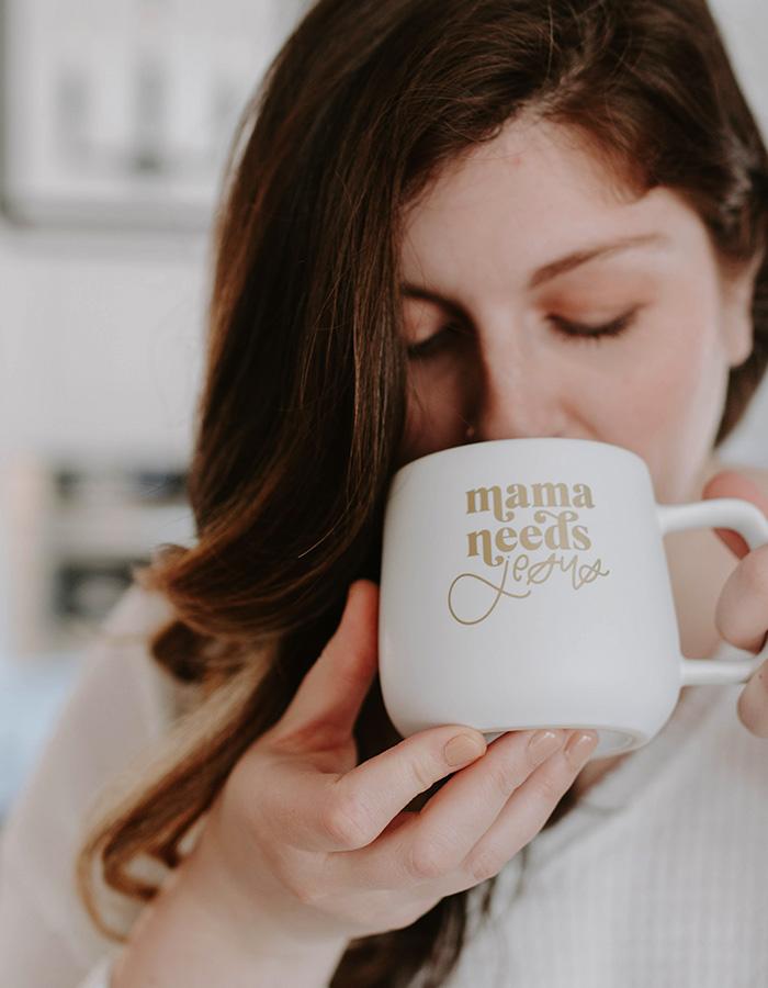 Mama Needs Jesus Mug - Chalkfulloflove