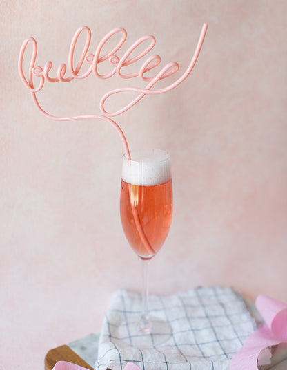 Word Straw - Bubbly