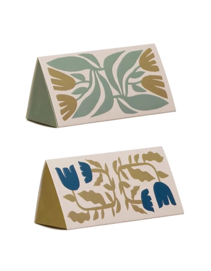 Safety Matches in Matchbox with floral design, 2 Styles
