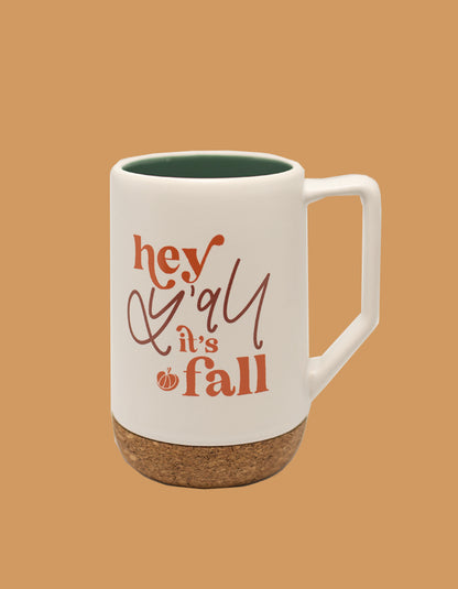 Hey Y'all It's Fall Mug