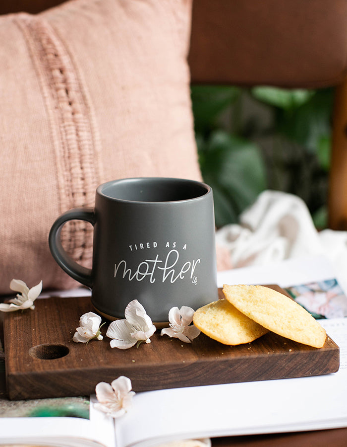 Strong/Tired as a Mother Dual Sided MUG
